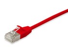 Equip 606142 CAT.6A F/FTP Slim PATCHKABEL, 0,25M, ROT