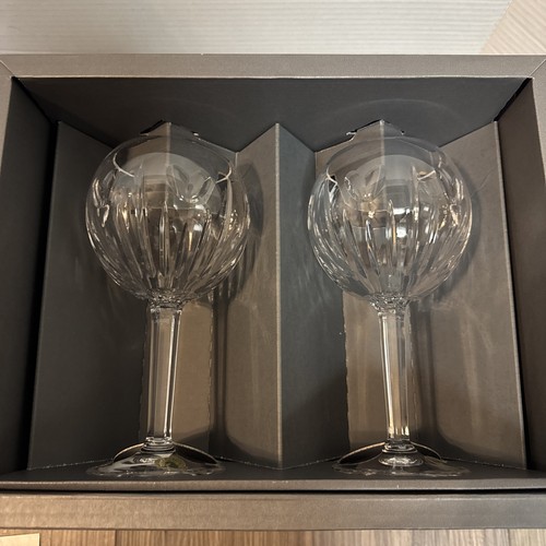 Waterford Crystal Millennium Love 2 globos copas de vino de agua con caja original - Imagen 2 de 17
