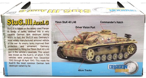 Dragon Armor StuG.III Ausf.G 1:72 Scale Vehicle 2011 Dragon Models #60463 - Picture 4 of 10