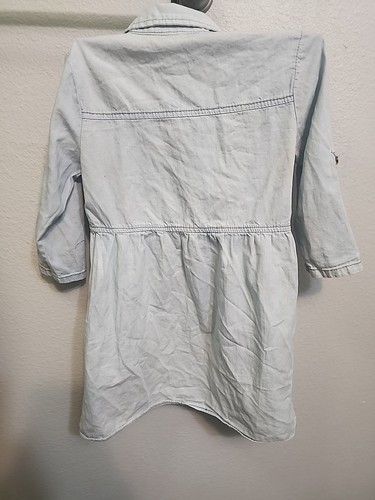 Girls Dress, Size 6, Light Blue - Picture 2 of 2