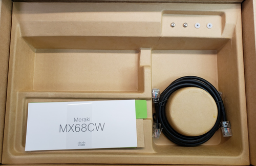New Cisco Meraki LTE Router/ Security Appliance MX68CW / NO AC ADAPTER - Picture 4 of 7