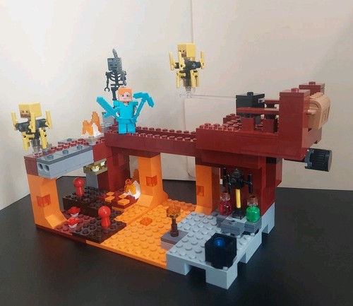 LEGO 21154.  Minecraft: The Blaze Bridge. 100% Complete. No Manual or Box.  - Picture 2 of 9