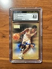1997-98 Skybox Premium Allen Iverson #100 Reebok Bronze Autograph
