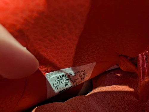 NikeiD Air Force 1 Herren Größe UK 10 High Triple Red - Bild 20 von 20