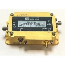 3.6Ghz Po 12dBm Gain 19db 13.5V Microwave Amplifier HP 5086-7761