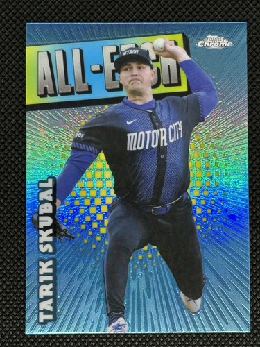 2025 Topps Chrome Tarik Skubal All-Etch Insert CAE-16 Detroit Tigers