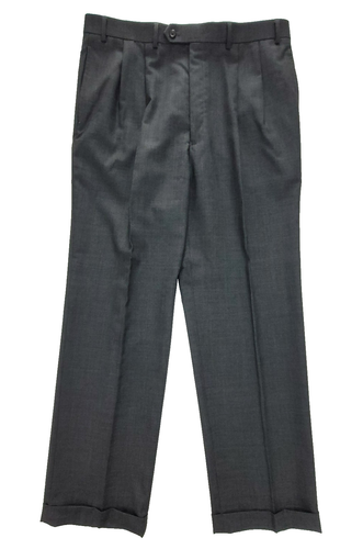 Vintage Polo Ralph Lauren Dress Pants Lot Pleated Cuffed Wool 36 x 32 - Picture 3 of 24