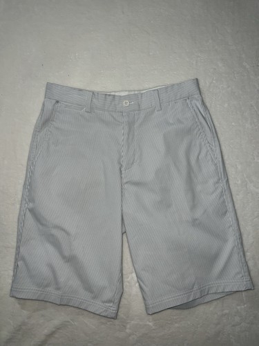 Nike Golf Tour Performance Gray Pinstriped Golf Shorts Men’s 30 Sports Hobby