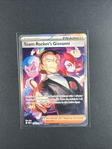 Pokémon Team Rocket’s Giovanni 238 SIR Destined Rivals (PSA 10 Anwärter)