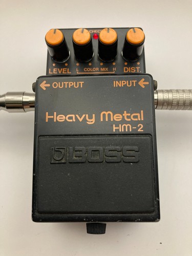 Boss HM-2 Heavy Metal Gitarren-Effektpedal getestet gebraucht aus Japan - Bild 1 von 12