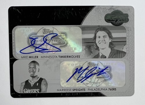 2008-09 Topps Co-Signers #CS-MS Mike Miller & Marreese Speights R138 - Picture 1 of 2