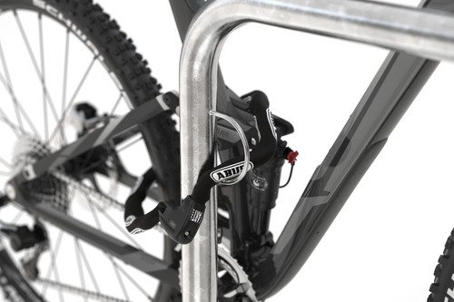 Fahrrad-Anlehnsystem Trust 31, Länge 125 cm, Feuerverzinkt, zum Aufdübeln - Bild 4 von 8