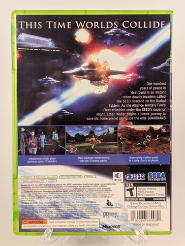 Phantasy Star Universe (Microsoft Xbox 360)➡️CIB Complete - Tested  & Working 🎮 - Picture 2 of 5
