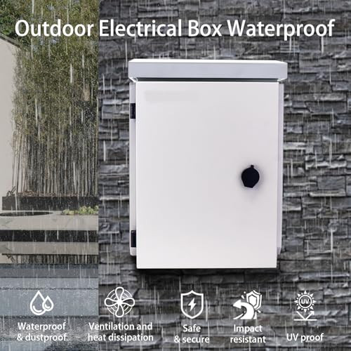 Belüftetes Außengehäuse, Outdoor Elektrokasten wasserdicht, Lüftungsdesign - Bild 8 von 8