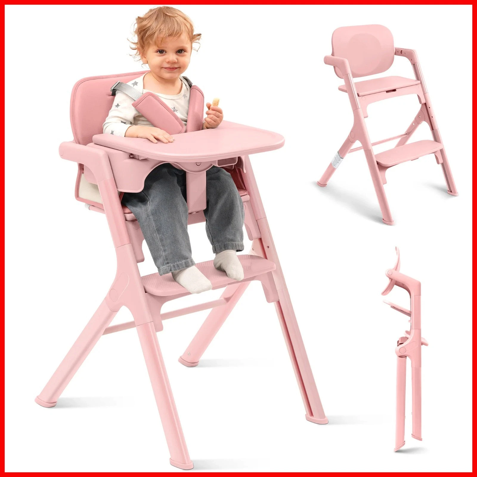 NEW Babyeap 4n1 Convertible Baby High Chair Transitions from Baby to Adult Stool
Opens in a new wind