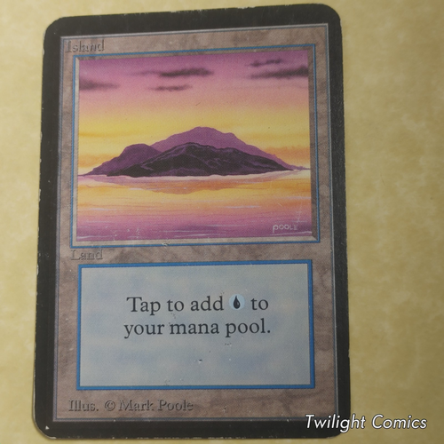 Island A(127) HP -- Limited Edition Alpha MTG - Picture 1 of 2