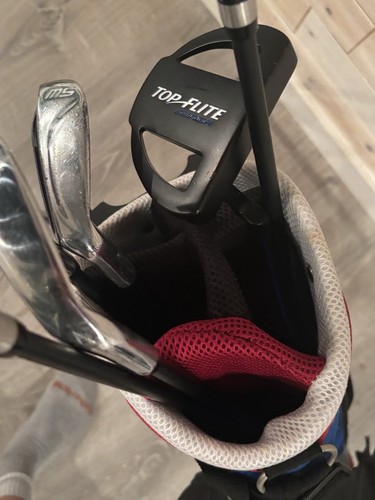 Top Flite Junior Golf Set w/ Stand Bag 6 Pc RH Driver Irons Bag See Dimentions - Picture 24 of 24