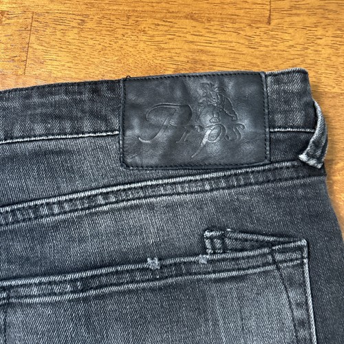 PRPS Jeans Herren Gr. 38 Schwarz Denim Stretch Distressed - Bild 13 von 14