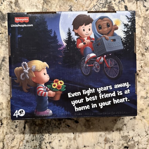 Fisher-Price Little People Collector E.T. The Extra-Terrestrial Figure Set of 3 - Picture 7 of 7