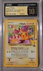 Birthday Pikachu Holo CGC Pristine 10 Celebrations Classic Collection Promo