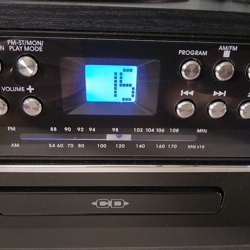Jensen JTA-475BPC Turntable-CD Player-AM/FM Radio-Tape-Main Unit-Tested Works - Picture 13 of 20