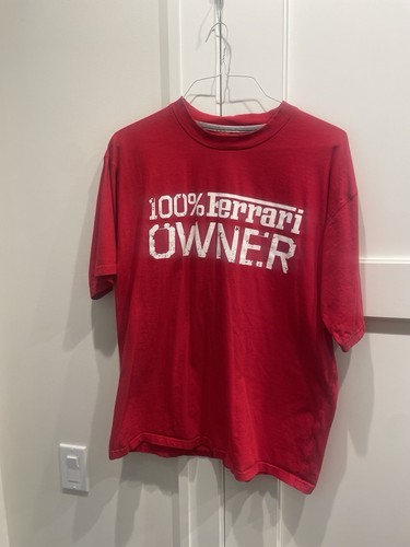 Puma Scuderia Ferrari Men's Sz XL Red Black Short Sleeve T’s Shirts LOT of 4 - Picture 4 of 6