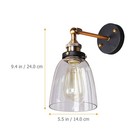 Wall Mounted Light E27 Base Decorative Wall Lamp Decorative Lighting No Bulb