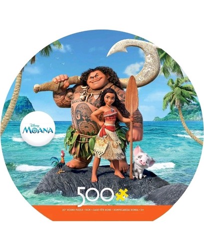 Ceaco - Disney Runde - Moana Runde - 500 Teile Puzzle vollständig - Bild 2 von 3