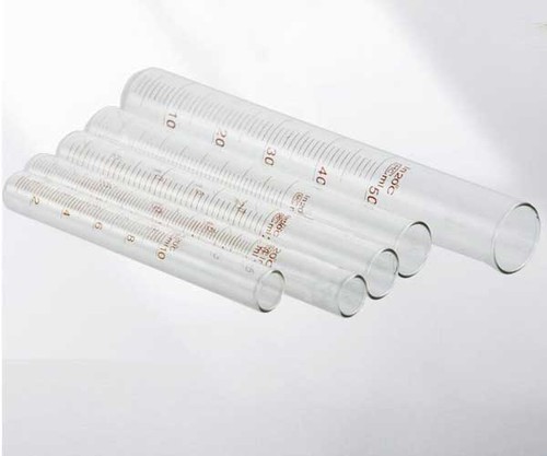 Tubos de vidrio a escala de fondo redondo de 5 ml-100 ml contenedor de muestras de alta temperatura - Imagen 6 de 7