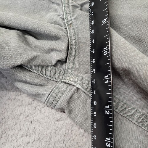 Pantalones Carhartt Vintage Talla 31x30 Gris Verdoso peto ajuste trabajo carpintero *LEER* - Imagen 11 de 15