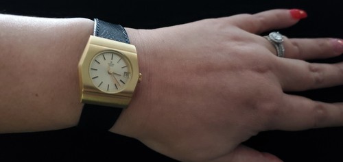 Rare Vintage Concord 17.85.210 18K Gold Electroplated Swiss Quartz Ladies Watch - Picture 9 of 12