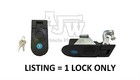1 X Large Compression Latch / Lock Black Locking C5 Horsebox, Locker, Trailer 