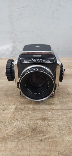 Zenza Bronica Model C Camera Nikkor-P 75mm F/2.8 Lens