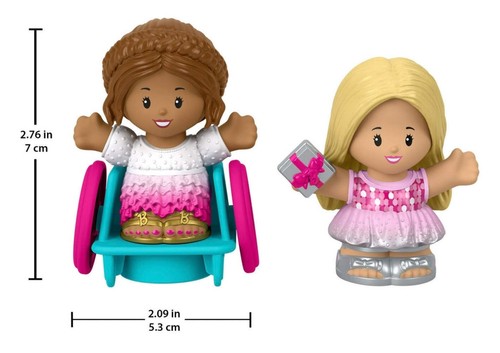 Fisher-Price Little People Barbie Party 2 Figuren Paket 05548 - Bild 6 von 6