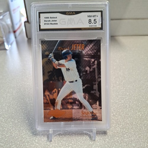 1995 Select Certified Edition Rookie Derek Jeter #122 GMA 8.5 HOF - Picture 1 of 2