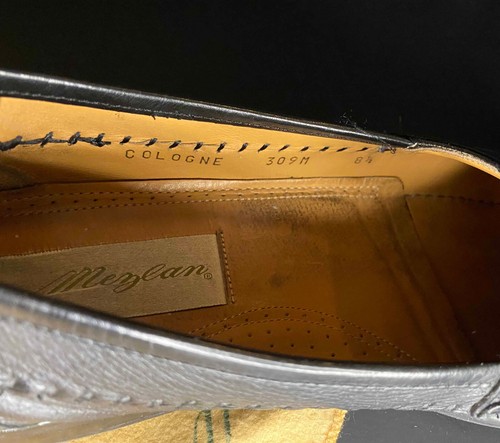 Mezlan Mens 8.5 Cologne 309M Black Penny Loafer Made In Spain - Bild 5 von 9