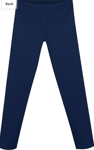 Hanes Girls Cotton Stretch Leggings K411_Navy_M, Navy, Size Medium - Picture 2 of 4