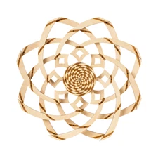 Wood Trick Hypnotic Vortex Wooden 3d Mechanical Model Kit Puzzle Toy DIY Gift