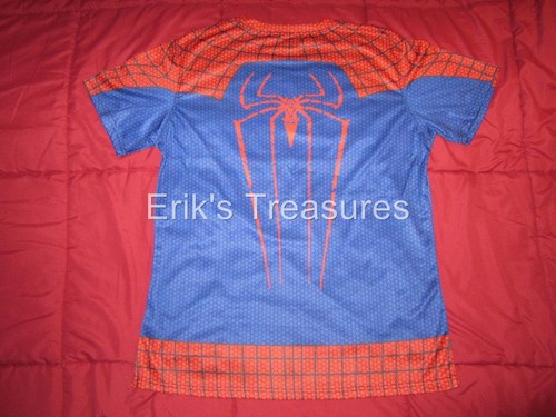 Spider-Man Fitted Athletic Muscle Shirt NEW WITH TAG MENS LARGE - Picture 2 of 4