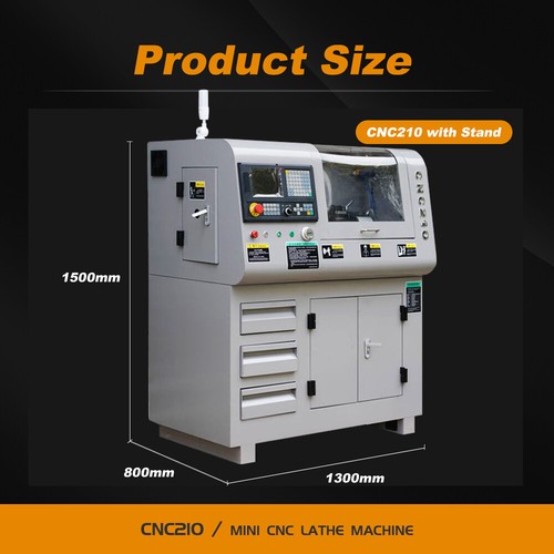 8" x 16" Mini Metal Lathe Machine 1.2KW Variable Speed 3000RPM For Teaching - Picture 9 of 12