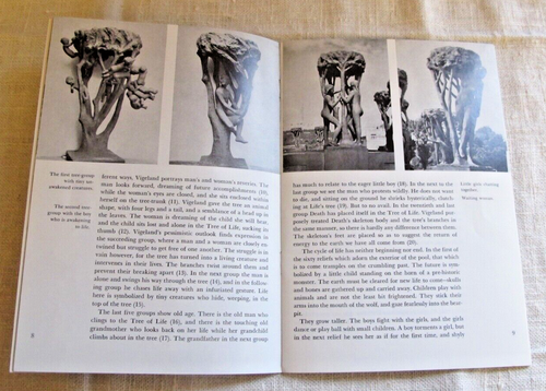 THE VIGELAND SCULPTURE PARK IN OSLO BOOKLET RAGNA STANG EUC - Picture 2 of 5