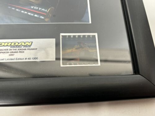 Jordan Peugeot Ralf Schumacher Großer Preis von Spanien 1997 Filmcell Ltd Edition/COA - Bild 5 von 9
