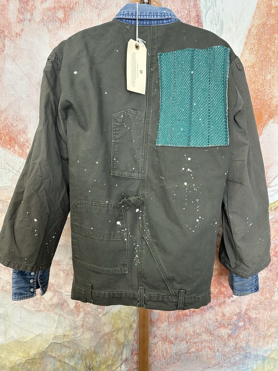 Free People Tricia Fix Carhartt Mixed Jacket Size XS/S $498