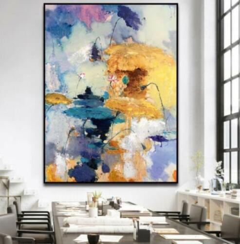 Großes Ölgemälde Farbe Handgemalt Abstrakt Modern Kunst auf Leinwand Wanddeko