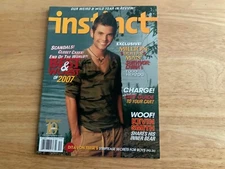 INSTINCT GAY MAGAZINE DECEMBER 2007 FREE SHIPPING