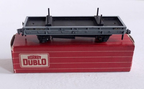 HORNBY / DUBLO (4615) DOUBLE BOLSTER WAGON (NO TIMBER LOAD) BOXED - Picture 6 of 11