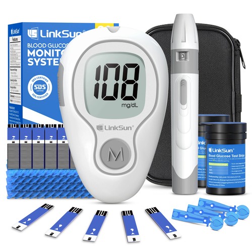 G-425-3 Blutzuckermessgerät Teststreifen Diabetes Blutzuckertest Glukosemeter - Bild 14 von 19