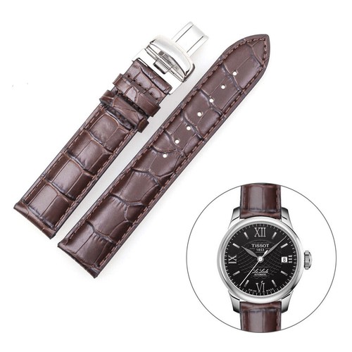 Correa de cuero para modelos Tissot T41 T006 Le Locle correa de reloj correa de repuesto - Imagen 10 de 13