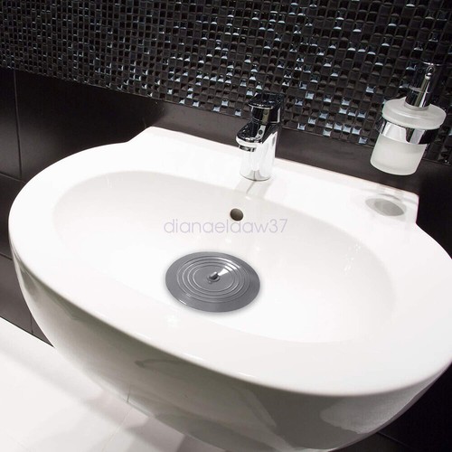 UP 5PCS Round Silicone Sink Plug Rubber Stopper Bathtub Floor Drain Cover 15CM - Picture 6 of 17