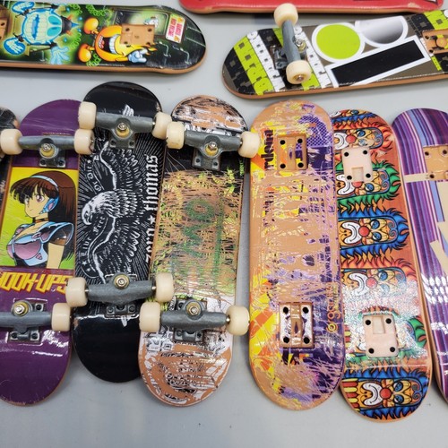 Tech Deck Finger Skateboard Lot 15 Boards Misc Trucks And Wheels - Picture 3 of 6